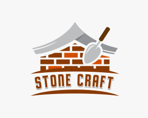 Brick Trowel Masonry logo design