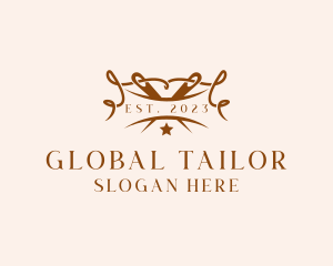 Needle Sewing Tailoring logo design