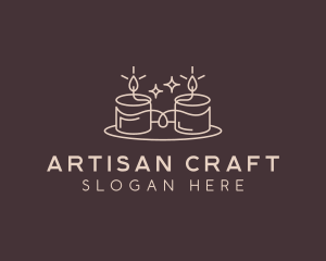 Artisanal Candle Decoration logo design