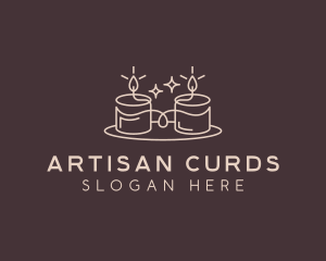 Artisanal Candle Decoration logo design