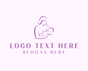 Childbirth - Maternity Pediatrician Clinic logo design