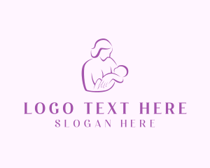 Mom - Maternity Pediatrician Clinic logo design