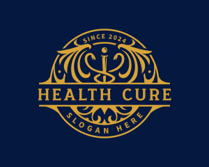 Medication - Medical Caduceus Hospital logo design