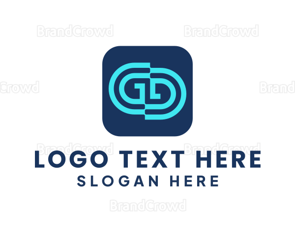 Mobile Application Letter G Logo