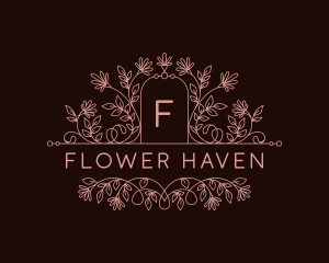 Flower Gardening Boutique logo design