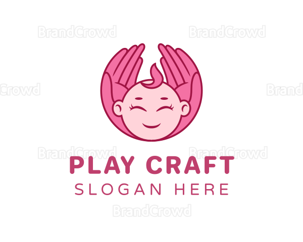 Newborn Baby Girl Logo