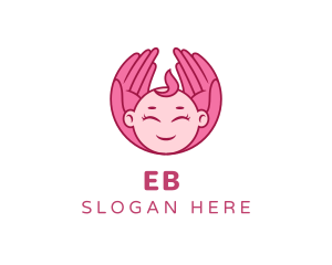 Maternity - Newborn Baby Girl logo design