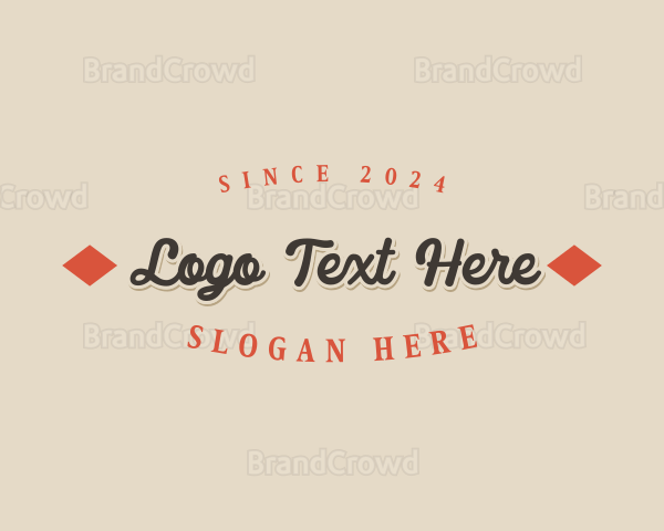 Hipster Apparel Clothing Logo