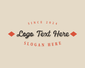 Hipster Apparel Clothing logo design