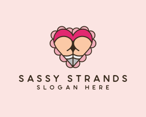 Thong - Sexy Feminine Lingerie logo design