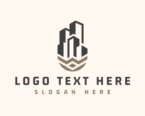 Property - Urban City Building logo design