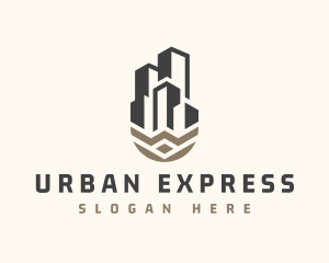 Metro - Urban City Building logo design