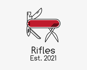 Technician - Multipurpose Swiss Knife logo design