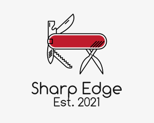 Multipurpose Swiss Knife  logo design