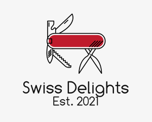 Multipurpose Swiss Knife  logo design