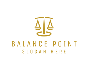 Equilibrium - Law Firm Justice logo design