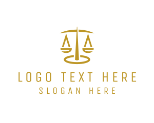 Law Firm Justice Logo