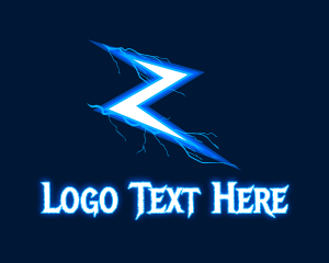 Zeus Lightning Letter Z Logo