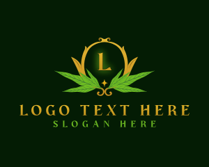 Premium - Willow Leaf Garden logo design