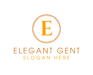 Elegant Luxury Gold logo design