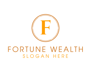 Fortune - Elegant Luxury Gold logo design