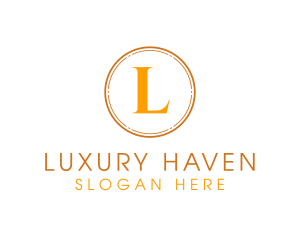 Elegant Luxury Gold logo design