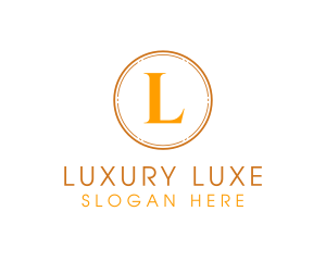 Elegant Luxury Gold logo design