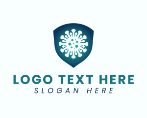 Sterilization - Virus Shield Protect logo design
