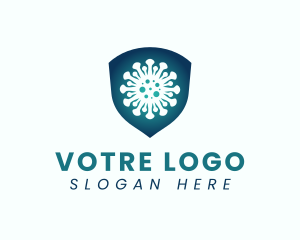 Virus Shield Protect Logo