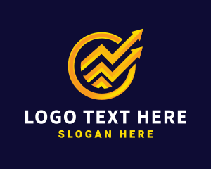 Strategy - Arrow Strategy Progress logo design