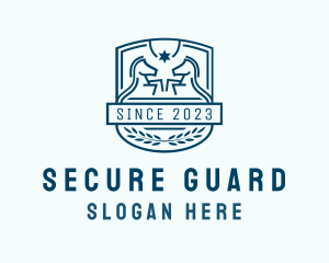 Knight Horse Security  logo design