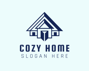 Village Home Structure logo design