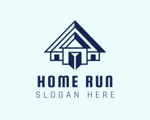 Village Home Structure logo design