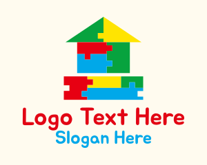 Preschool Block House Logo