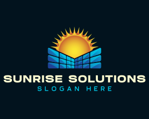 Daylight - Solar Panel Power logo design