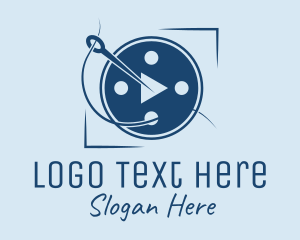 Needlework - Tailor Sewing Needle logo design