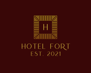 Microchip Hotel Realtor logo design