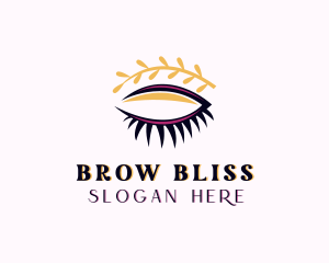 Eyebrow - Eyebrow Eyelash Makeup logo design