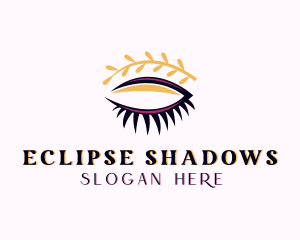 Eyebrow Eyelash Makeup logo design