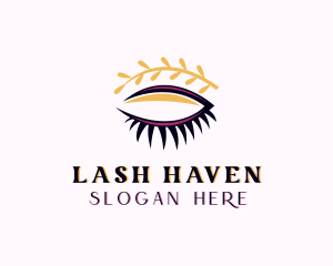 Eyebrow Eyelash Makeup logo design