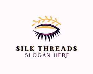 Eyebrow Eyelash Makeup logo design