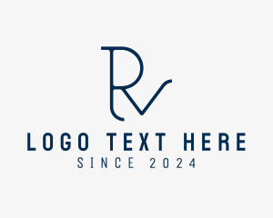 Monogram - Real Estate Agency Letter R logo design