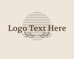 Clean - Elegant Botanical Aesthetic logo design