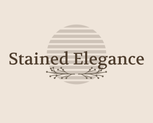 Elegant Botanical Aesthetic logo design