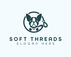 Pet Dog Leash Logo