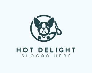 Pet Dog Leash logo design