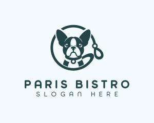 Pet Dog Leash logo design