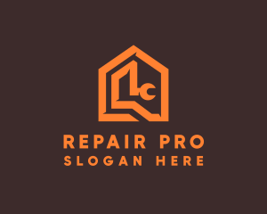 Wrench House Repair logo design