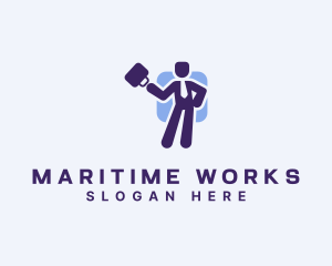 People Employee Businessman logo design