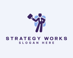 People Employee Businessman logo design